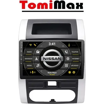 Autorádio TomiMax Nissan X-trail Android 14 autorádio s WIFI, GPS, USB, BT HW výbava: 4 Core 2GB+32GB LOW - Model auta: Nissan X-trail 2008-2014, Velikost obrazovky: Dotyková obrazovka: 10,1"