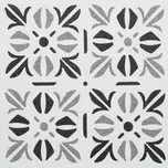 Samolepicí podlahové čtverce PVC dlažba Kubický vzor (30,5 x 30,5 cm) 2745068 / samolepící vinylové podlahy - PVC dlaždice 274-5068 d-c-fix floor