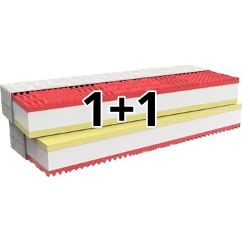 Matrace Matrace 1+1 Memory Comfort, MPO Potah: Easy Clean, Rozměr: 80x200 cm