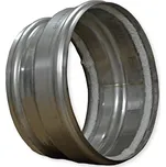 Napojovací díl 200/200 mm, tenkostěnný komín síla stěny 9 mm