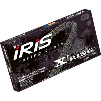 Řetězová sada pro motocykl IRIS hnací řetěz 520 XR-106 (106-článků) X-RING rozpojený + spona barva černá (DO 600ccm) (35,0KN) (IRIS hnací řetěz 520 XR-106 (106-článků) X-RING rozpojený + spona barva černá (DO 600ccm) (35,0KN))