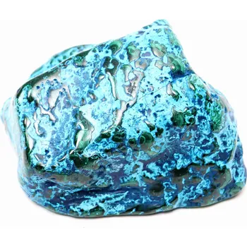 Drahý kámen Magieprirody.cz Malachit Chryzokol leštěný kámen 600g přírodní - Kongo #K446