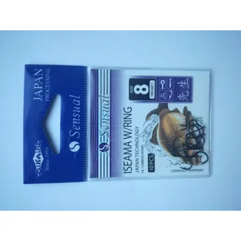 Rybářský háček Háčky Mikado-Sensual - ISEAMA W/RING č.8, očko