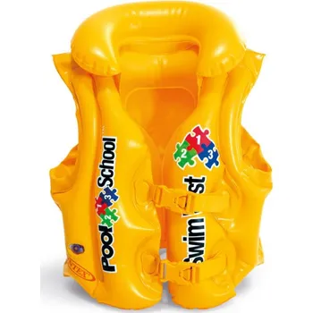 Plovací vesta Nafukovacia vesta plávacie POOL SCHOOL 3-6 rokov
