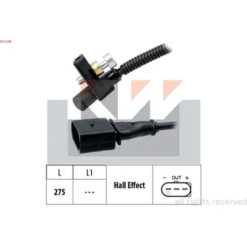 Kliková hřídel Generátor impulsů, klikový hřídel KW 453 448