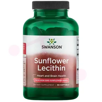 Přírodní produkt Swanson Sunflower Lecithin 1,2 g 90 gelových tbl.