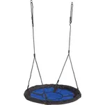 Asko a.s. HNÍZDO SWIBEE - houpačka s lanem modro-černá, plast + textil + kov