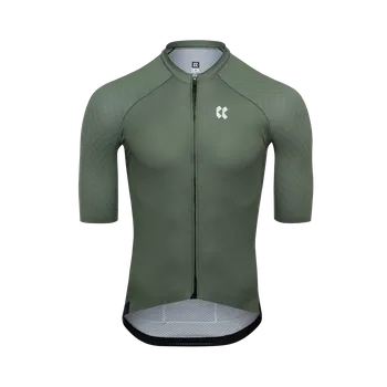 cyklistický dres Kalas Pánský cyklistický dres PASSION Z3 | Dres CARBON | olive Kalas velikost: 3 (M)