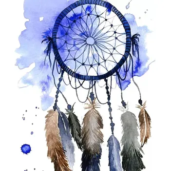 Diamantové malování Amparo Miranda® Diamantový obrázek Lapač snů