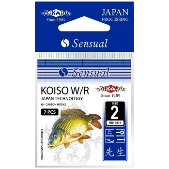 Rybářský háček Háčky Mikado-Sensual - KOISO W/RING č.14, očko