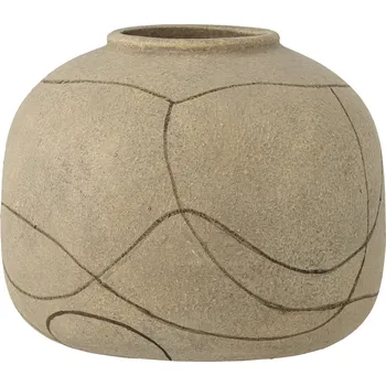 Váza BLOOMINGVILLE Terakotová váza NIZA hnědá 82058361