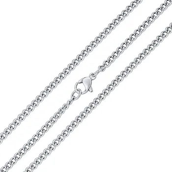 Řetízek Řetízek CURB 3 mm z chirurgické oceli 40 cm