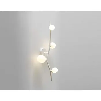 Nástěnné svítidlo Brokis Nástěnná lampa Ivy Wall 4 PC1219, triplex opal / white
