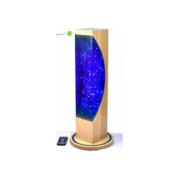 Dekorativní svítidlo Lampa ze dřeva a pryskyřice Elegance A