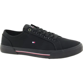 Pánské tenisky TOMMY HILFIGER Pánské černé textilní tenisky FM0FM04560-BDS-847 Velikost 44