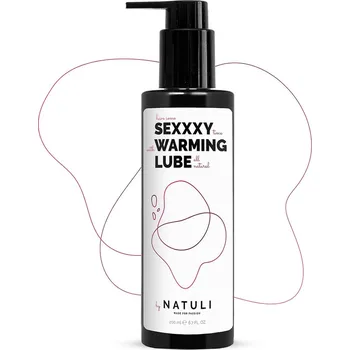 Lubrikační gel Lubrikační gel NATULI SEXXXY hřejivý 200 ml - s kupónem KUP15 cena 339 Kč + extra diskrétní expedice