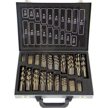 Vrták Silver Vrtáky do kovu 170Ks, HSS ocel 1-10mm