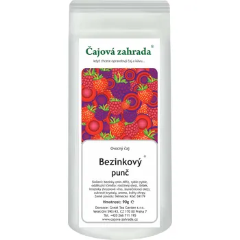 Horký nápoj Čajová zahrada Bezinkový punč ® - ovocný čaj Varianta: ovocný čaj 500g