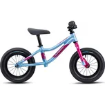 Dětské odrážedlo Ghost POWERKIDDY 12, modrá/fialová + Sada blikaček jako dárek ZDARMA