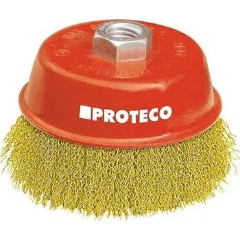 Drátěný kartáč PROTECO kartáč hrnkový 75mm x M14x2 FeMs 0.3mm