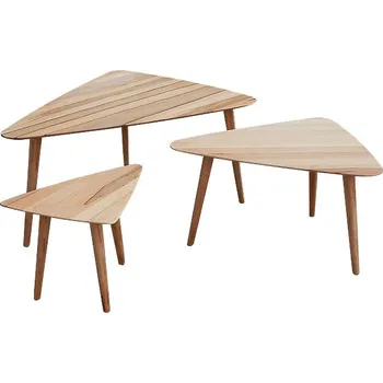 Konferenční stolek TREND nábytek Konferenční stolky TRIPLE OŘECH masiv ořech