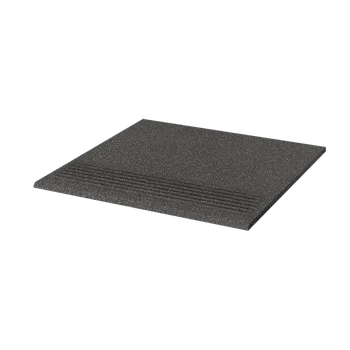 Rako Taurus Granit 69 Rio Negro TCA34069, schodovka, černá, matná, hladká, 30 x 30 x 0,8 cm