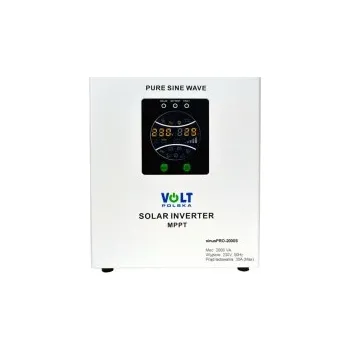 Záložní zdroj 24V sinusPRO 1400W + solární regulátor MPPT