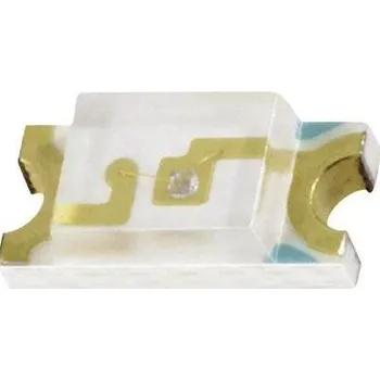 Dioda LED SMD 1206 žlutá čirá 250mCd/ 20mA 120°