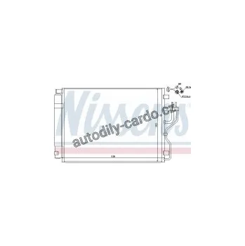 Chladič motoru Chladič klimatizace NISSENS 940207