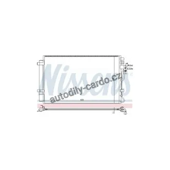 Chladič motoru Chladič klimatizace NISSENS 940595