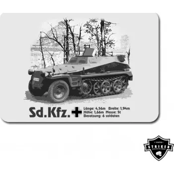 Podložka pod myš Podložka pod myš Striker Sd. Kfz - bílá