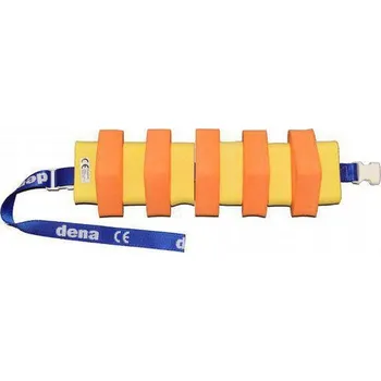 Plovací pás Matuška Dena Pěnový plavecký pás 1000 mm oranžový Oranžovo-žlutý