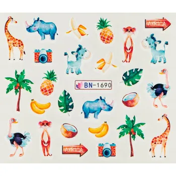 Lak na nehty BIO NAILS Vodolepka BN-1690 zvířátka