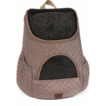 Psí batoh Muffin&Berry Hailey batoh pro mazlíčky M hnědý