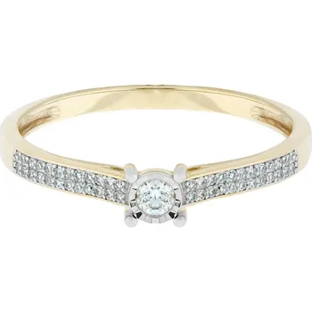 Prsten Dámský diamantový prsten ze zlata FR9729