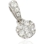 Zlatnictví Helios Zlatý přívěšek s diamanty B36957