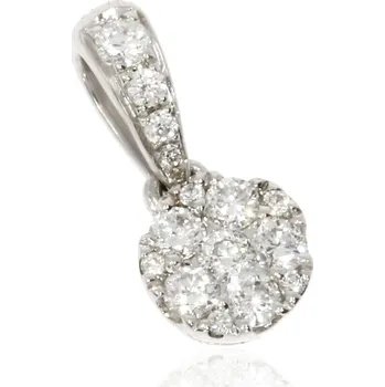 Přívěsek Zlatnictví Helios Zlatý přívěšek s diamanty B36957