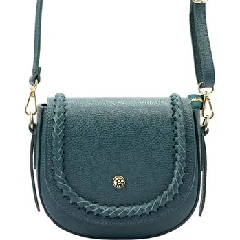 Kabelka Petrolejová elegantní crossbody kabelka Gregorio L1703