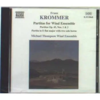 Zahraniční hudba CD František Vincenc Kramář - Krommer: Partitas for Wind Ensemble 1999