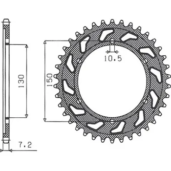 Řetězová sada pro motocykl SUNSTAR rozeta 300 42 YAMAHA TDM 900 02-13 (JTR300.42) (řetěz 525) (30042JT) (SUNSTAR rozeta 300 42 YAMAHA TDM 900 02-13 (JTR300.42) (řetěz 525) (30042JT))