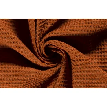 Vaflová látka v rezaté barvě 02903/056