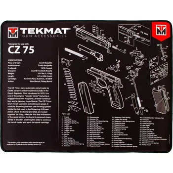 Příslušenství pro sportovní střelbu TEKMAT Ultra 20 - Podložka na čistění zbraní CZ-75