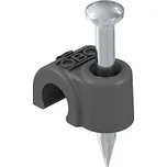 OBO Bettermann 2012 35 SW Příchytka ISO-Nagel-Clip, 12mm, L35, sytě černá Polypropylén, PP