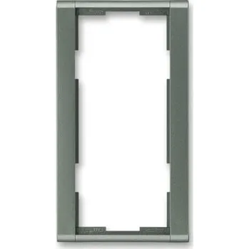 vypínač TIME Dvojrámeček svislý antracitová ABB 3901F-A00121 34