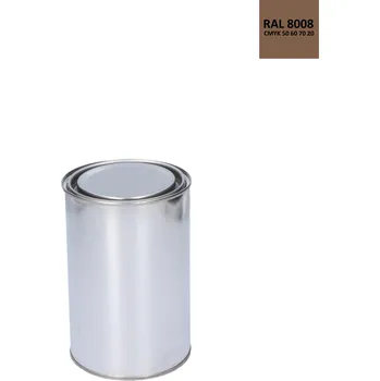 Tmel KANSAI HELIOS farba antikorózna polomatná na zinok 1 kg olivovo-hnedá