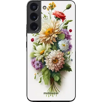 Pouzdro na mobilní telefon Lesklý kryt Mobiwear Glossy - Samsung Galaxy S22 Plus - G016G Luční kytice (Prémiové lesklé pouzdro, obal, kryt Mobiwear Glossy na mobil Samsung Galaxy S22 Plus - G016G Luční kytice, materiál Plast + TPU silikon - krytí po všech stranách, neošoupatelný)