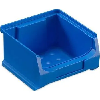 Plastový zásobník STORAGE, 100 x 100 x 60 mm, barva modrá