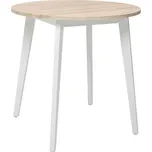 KEITA jídelní stůl STO, dub sonoma/bílá