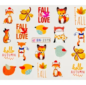 Lak na nehty BIO NAILS Vodolepka BN-2375 podzim a zvířátka