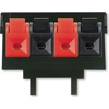 vypínač ABB Tango 5014A-A03024 Maska nosná se svorkami (4x reproduktorová svorka)